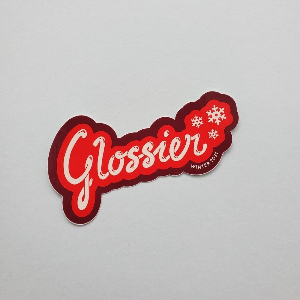 FREE Glossier Sticker